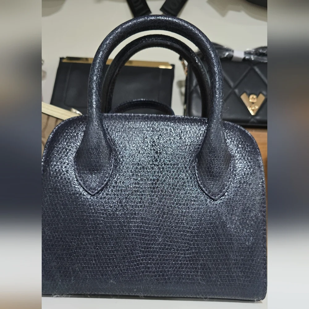 Fendi Midnight Blue Satchel